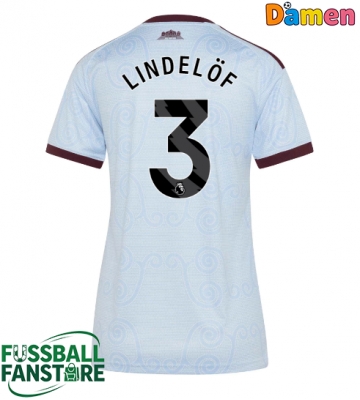 Aston Villa Victor Lindelof #3 Replik 3rd trikot Damen 2026-27 Kurzarm